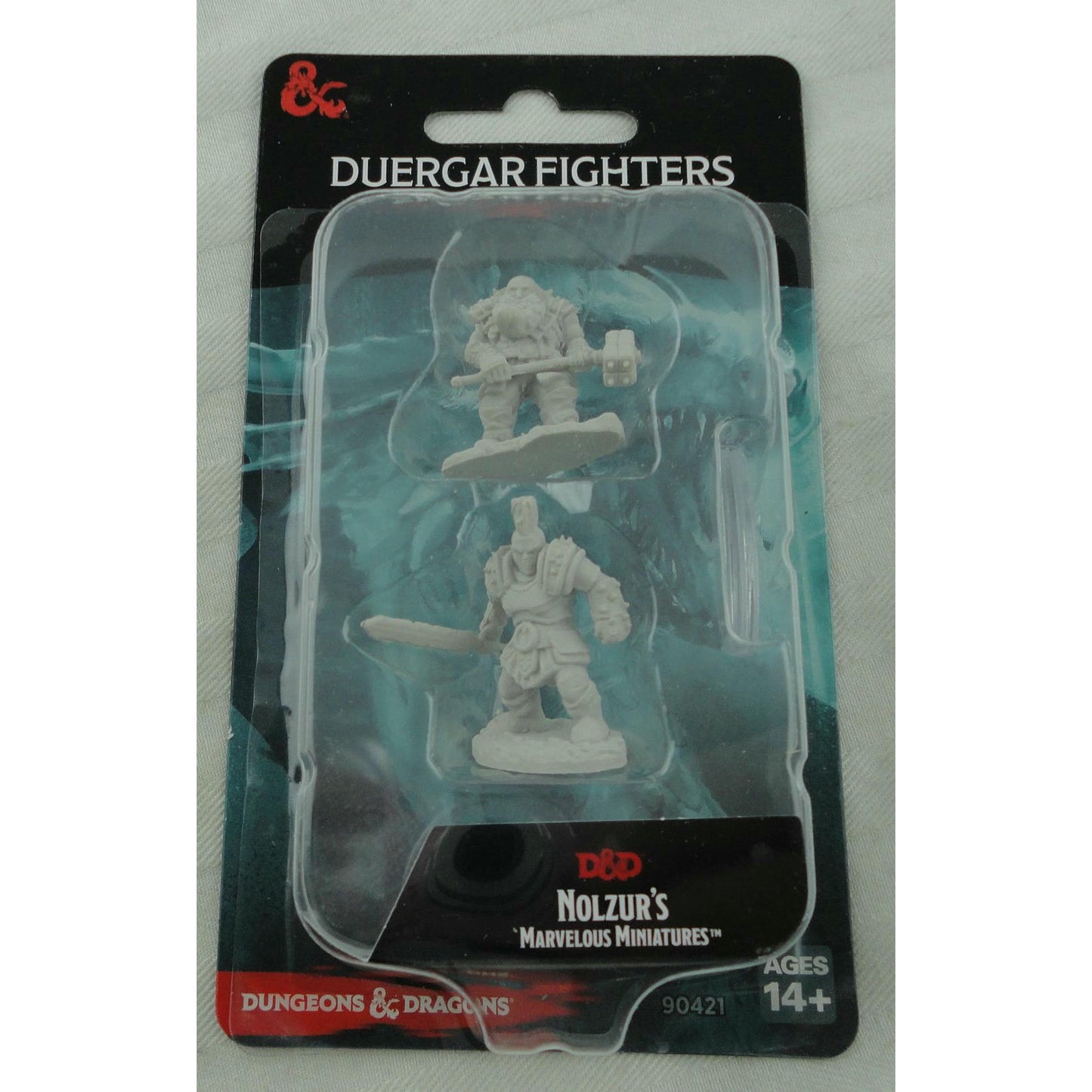Image of Dungeons & Dragon D&D Nolzur's Marvelous Miniatures Duergar Fighters WZK90421