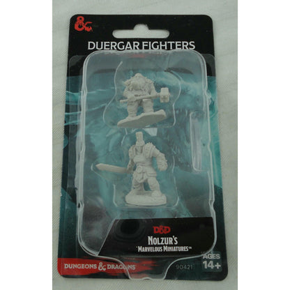 Image of Dungeons & Dragon D&D Nolzur's Marvelous Miniatures Duergar Fighters WZK90421