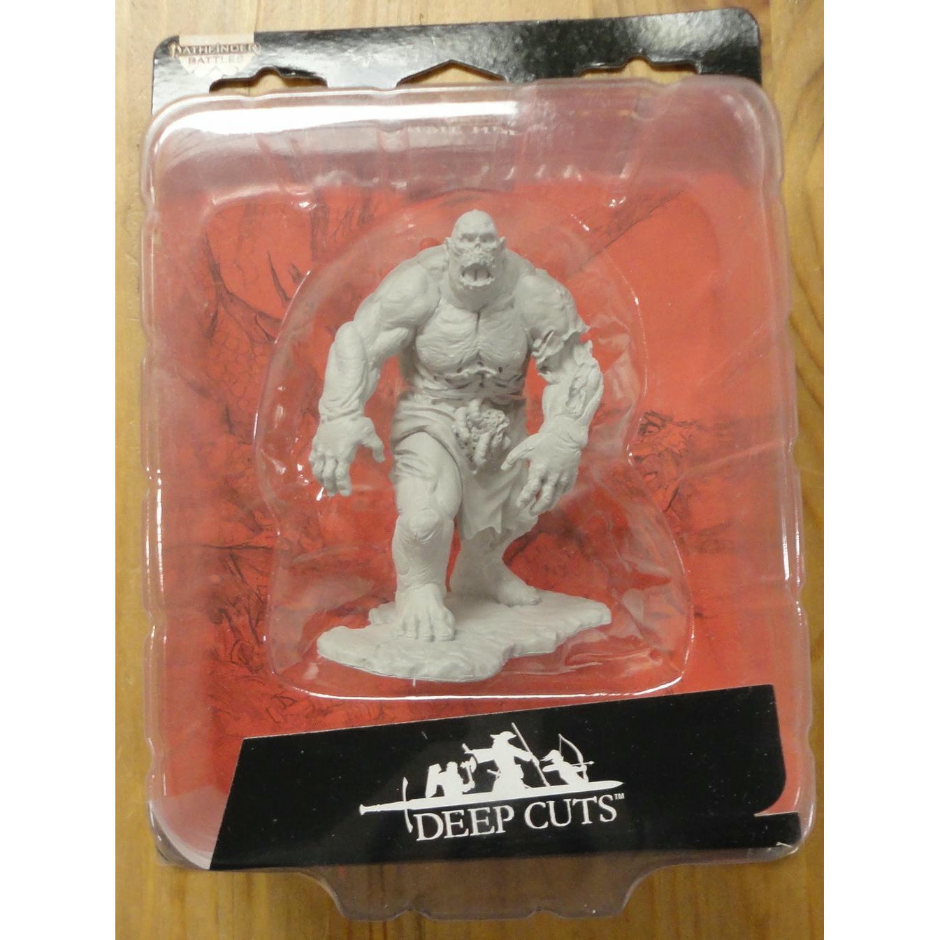Image of Pathfinder Battles Deep Cuts Fantasy Miniatures Zombie Hulk 90449