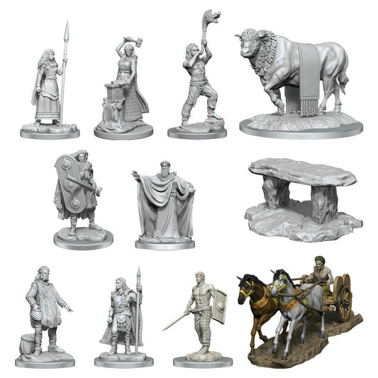 Image of Brigante Celts Deep Cuts Unpainted Miniatures by Wizkids WZK90454