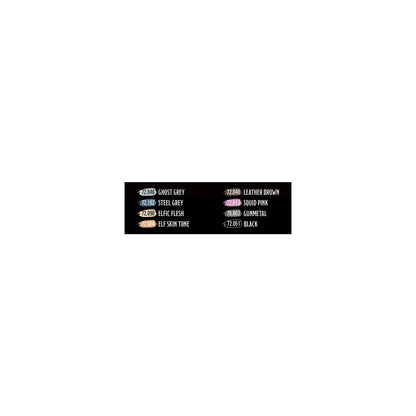 Image of Dungeons & Dragons D&D Harengon Fantasy Miniatures Paint Kit WZK90460