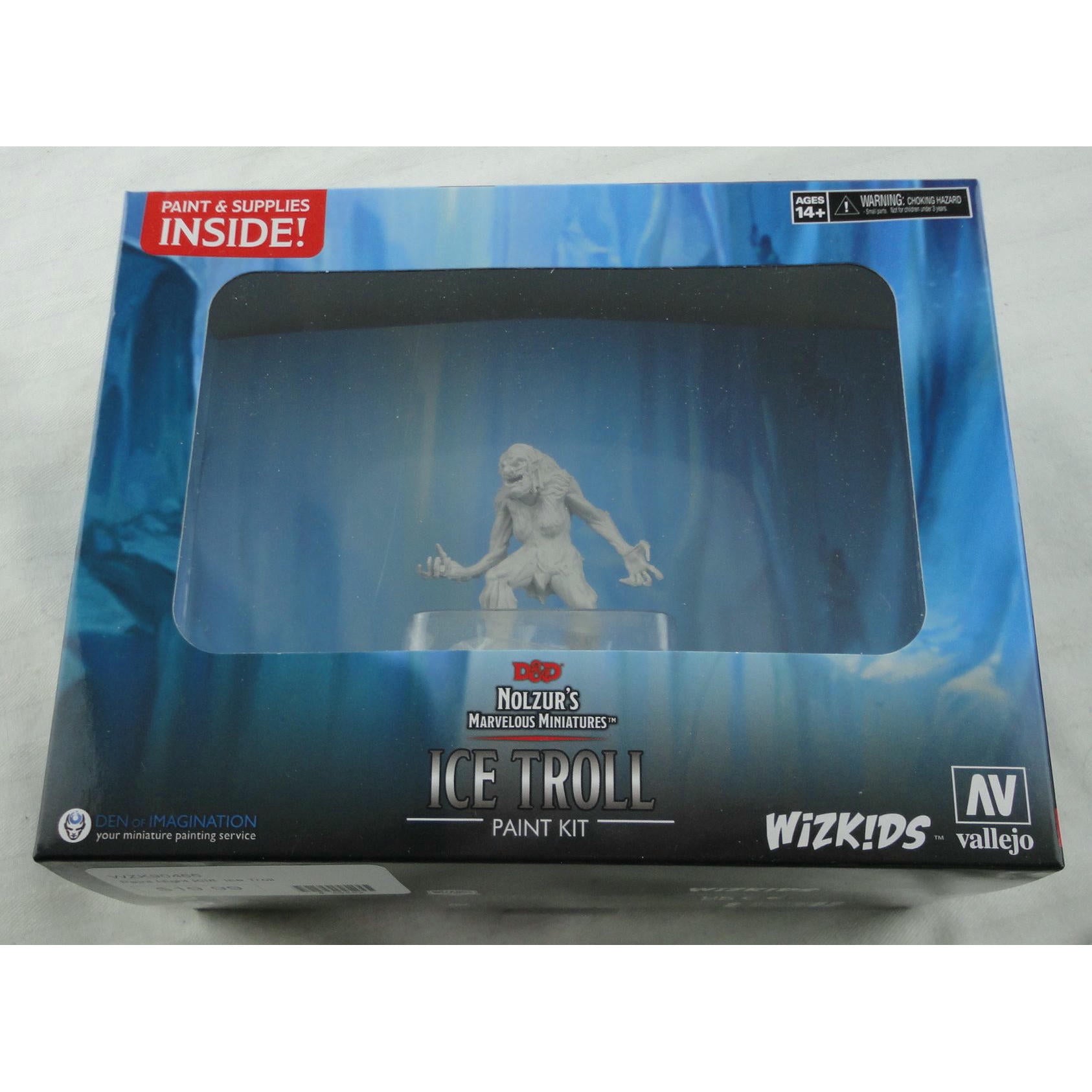Image of Dungeons & Dragon D&D Nolzur's Marvelous Miniatures Ice Troll Paint Night Kit