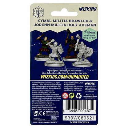 Image of Dungeons & Dragons Critical Role Kymal Militia Brawler/Jorenn Holy Axeman 90467