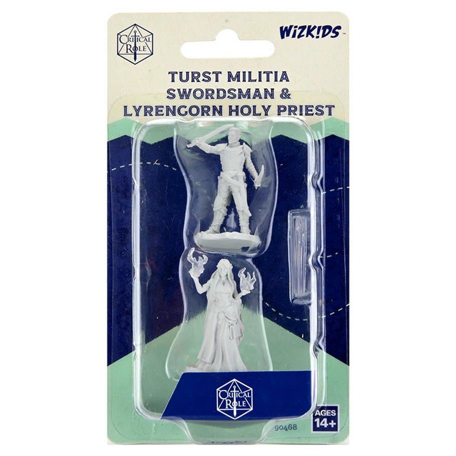 Image of Dungeons & Dragons Critical Role Turst Militia Swordsman/Lyrencorn Holy Priest