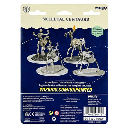Image of Dungeons & Dragons Critical Role Skeletal Centaurs Fantasy Miniatures WZK90472