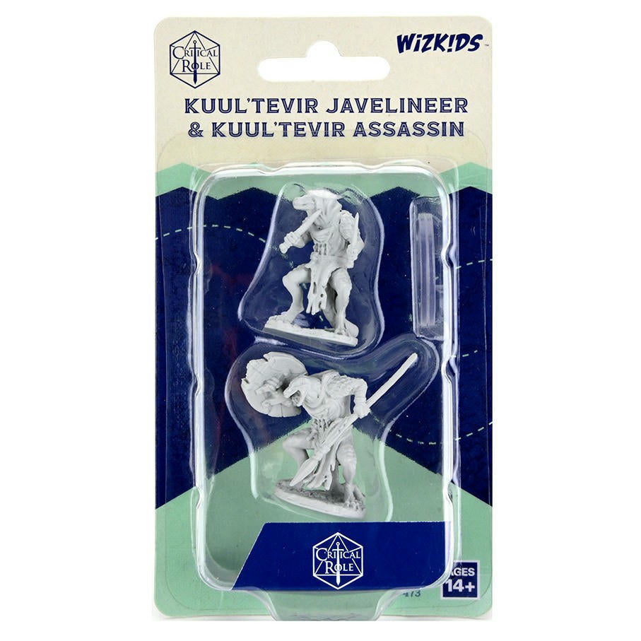 Image of Dungeons & Dragons Critical Role Kuul'Tevir Javelineer & Assassin WZK90473