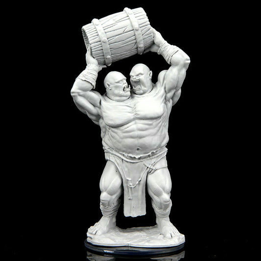 Image of Critical Role Ettin Unpainted Fantasty Miniature Wizkids WZK90475