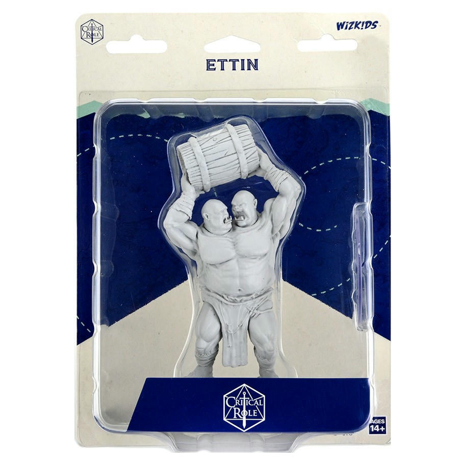 Image of Critical Role Ettin Unpainted Fantasty Miniature Wizkids WZK90475