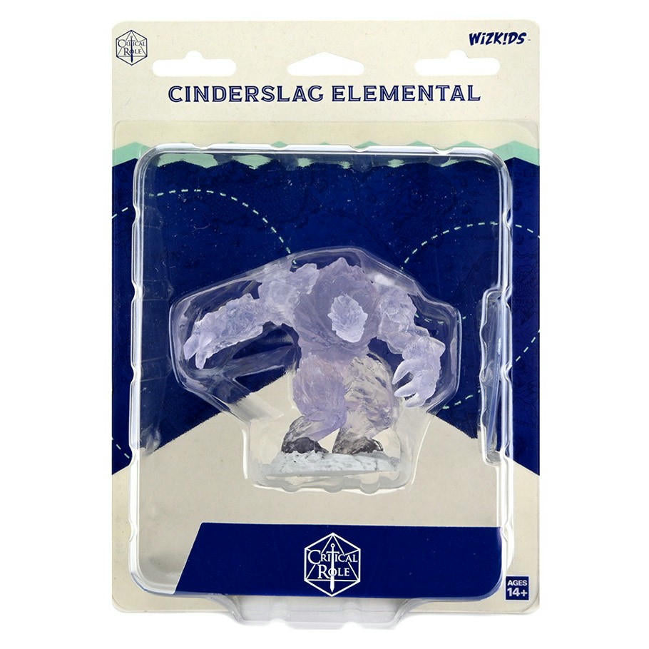Image of Critical Role Cinderslag Elemental Unpainted Fantasy Miniature Wizkids WZK90478
