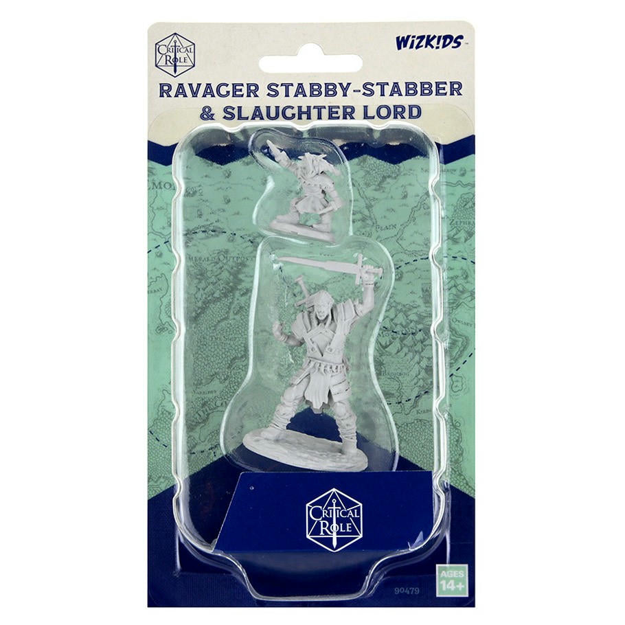 Image of Dungeons & Dragons Critical Role Ravage Stabby-Stabber/Slaughter Lord WZK90479