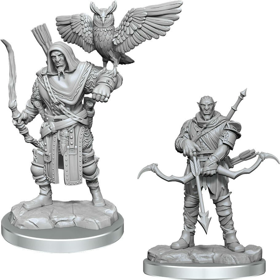 Image of Dungeons & Dragon D&D Nolzur's Marvelous Fantasy Miniatures Male Orc Rangers