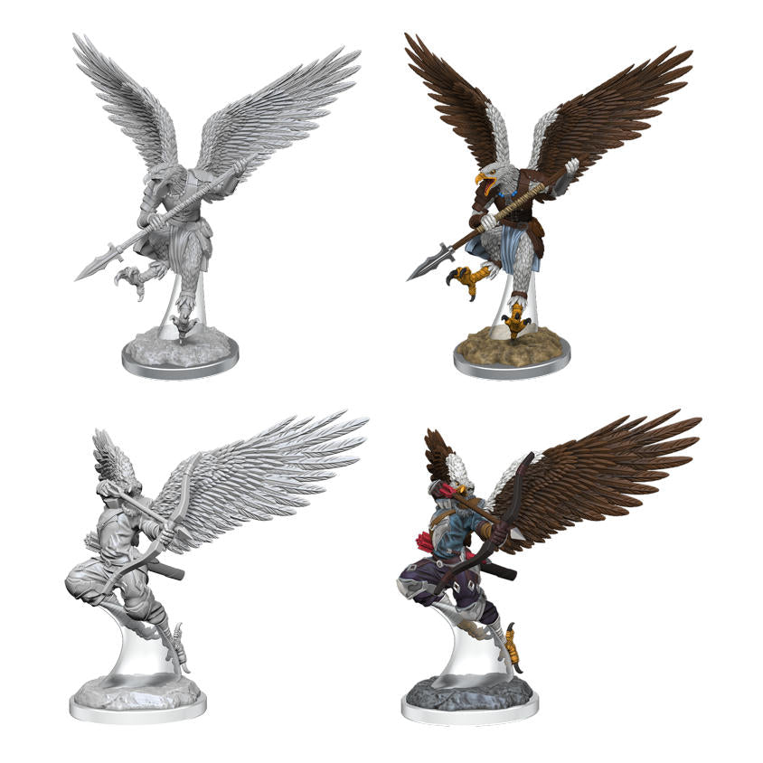 Dungeons & Dragon D&D Nolzur's Marvelous Miniatures Aarakocra Fighters