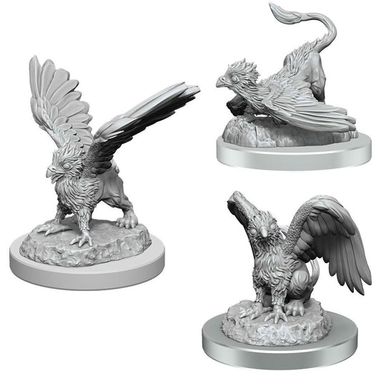 Image of Dungeons & Dragon D&D Nolzur's Marvelous Fantasy Miniatures Griffon Hatchlings