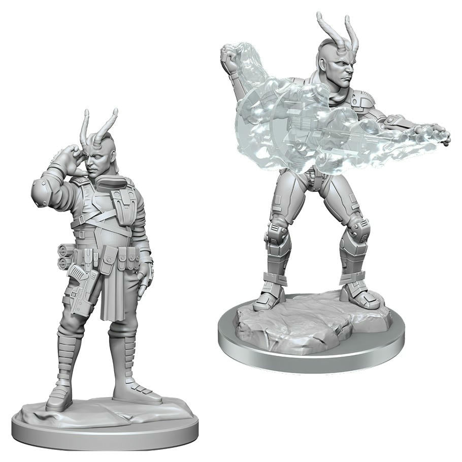 Image of Starfinder Battles Deep Cuts Fantasy Miniatures Male Lashunta Technomancer 90501