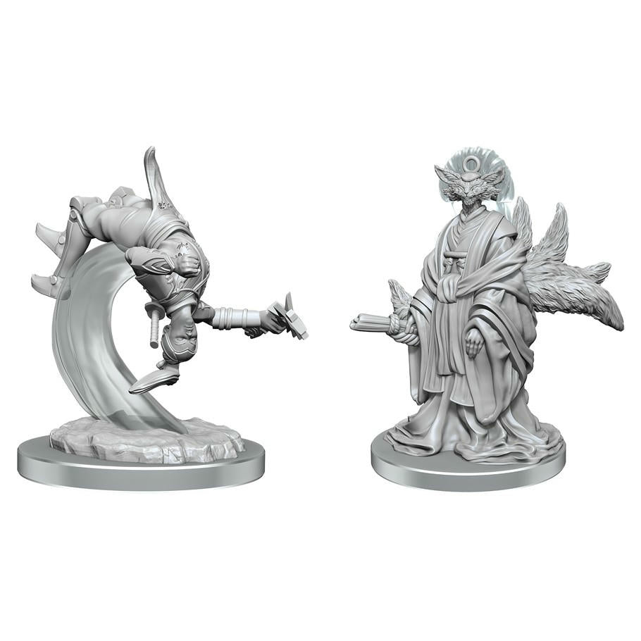 Image of Magic The Gathering Fantasy Miniatures: Kotose & Light-Paws WZK90505