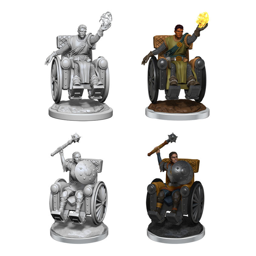 Dungeons & Dragon D&D Nolzur's Marvelous Miniatures Human Clerics WZK90523