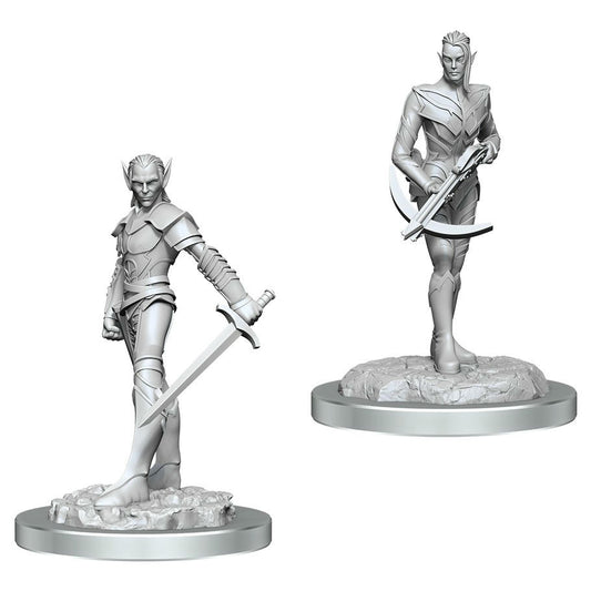 Image of Dungeons & Dragon D&D Nolzur's Marvelous Miniatures Drow Fighters WZK90525