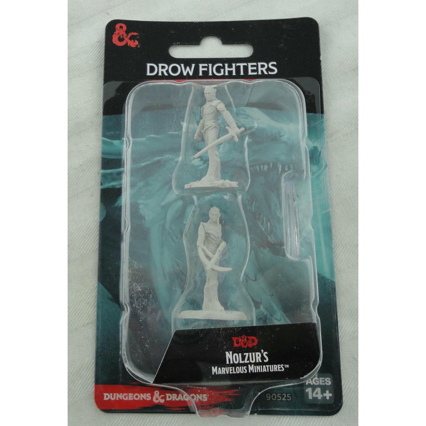 Image of Dungeons & Dragon D&D Nolzur's Marvelous Miniatures Drow Fighters WZK90525