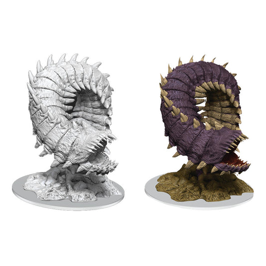 Dungeons & Dragon D&D Fantasy Miniatures Purple Worm WZK90530