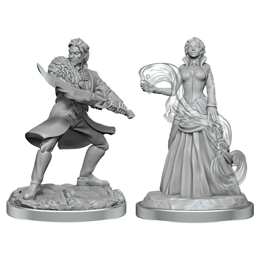 Image of Dungeons & Dragons Critical Role Necromancer & Vampire Nobles Fantasy Miniatures