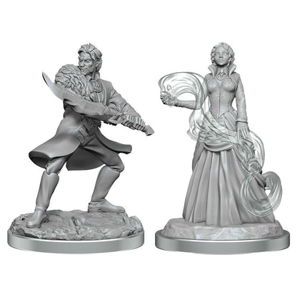 Image of Dungeons & Dragons Critical Role Necromancer & Vampire Nobles Fantasy Miniatures