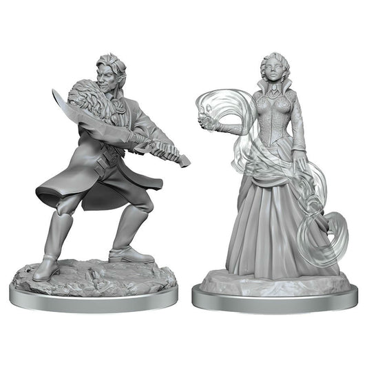 Image of Dungeons & Dragons Critical Role Necromancer & Vampire Nobles Fantasy Miniatures