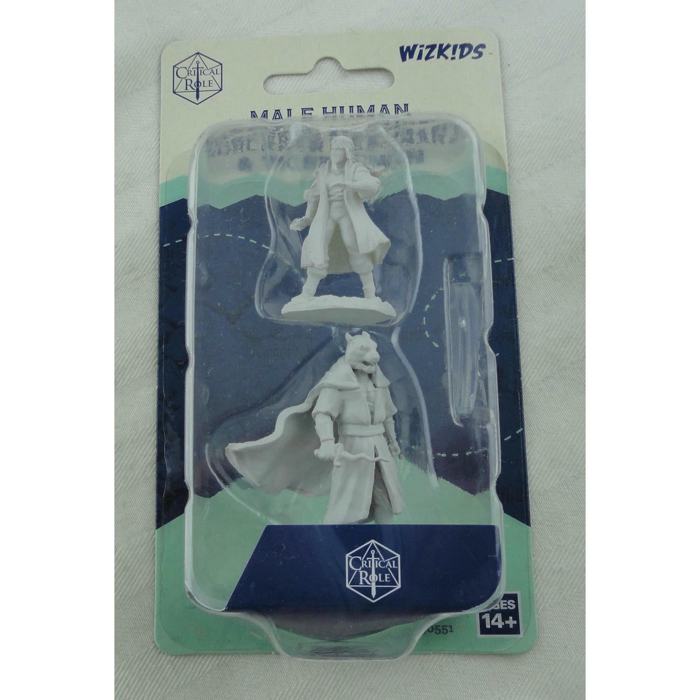 Image of Dungeons & Dragons Critical Role Male Human Sorcerer/Tiger Demon Miniatures