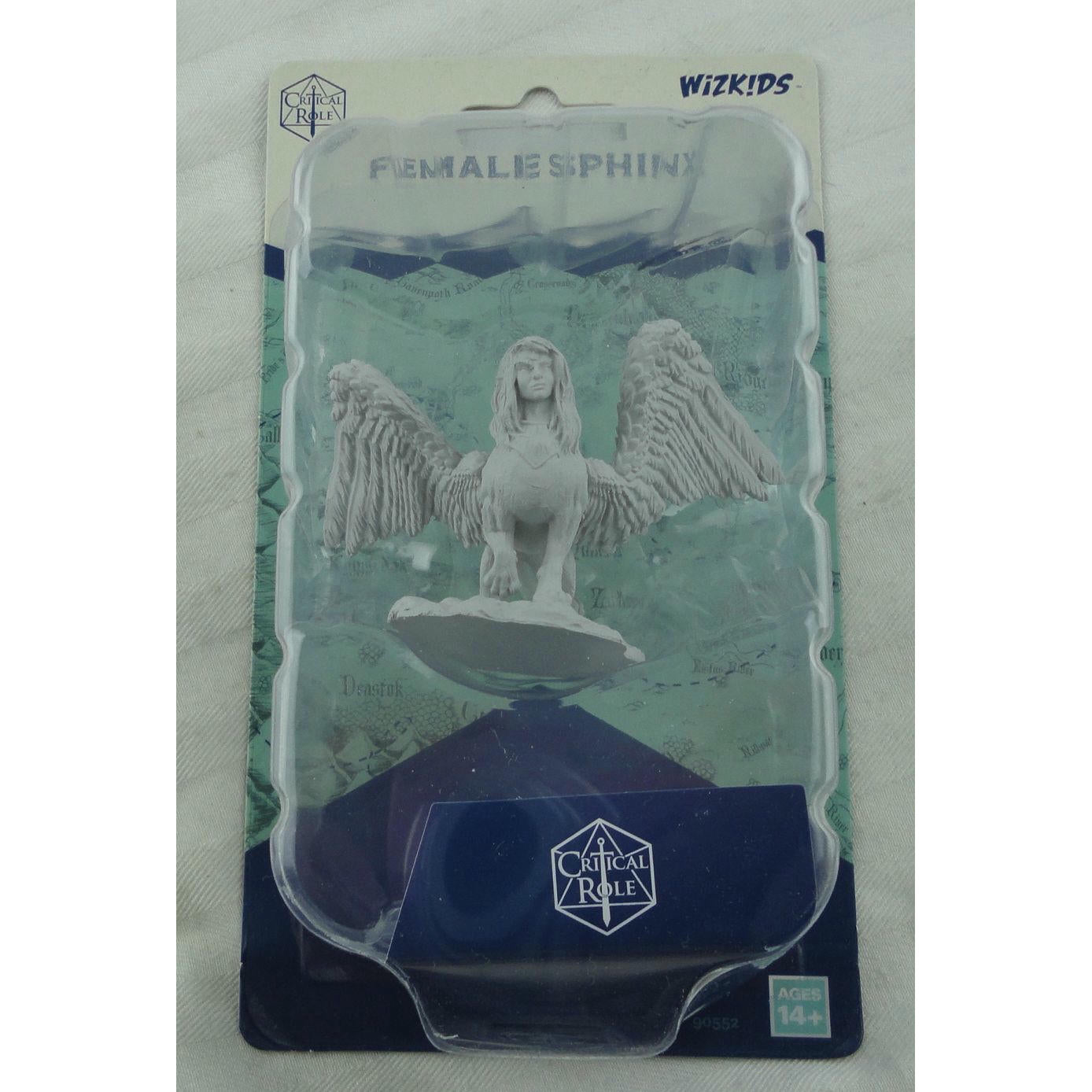 Image of Dungeons & Dragons Critical Role Female Sphinx Unpainted Miniature WZK90552