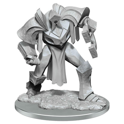 Image of Dungeons & Dragons Critical Role Mage Hunter Golem Unpainted Miniature WZK90554