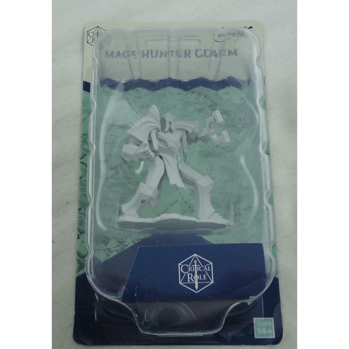 Image of Dungeons & Dragons Critical Role Mage Hunter Golem Unpainted Miniature WZK90554