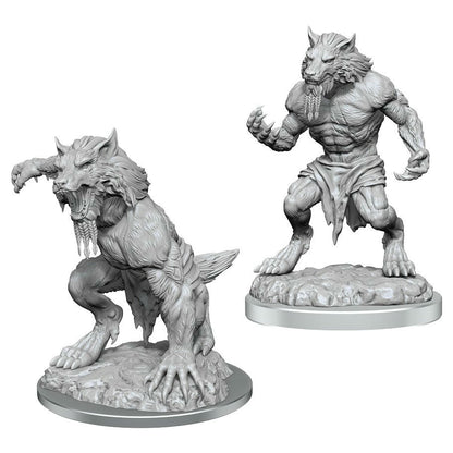 Image of Dungeons & Dragons Critical Role Fey Werewolves Fantasy Miniatures WZK90557