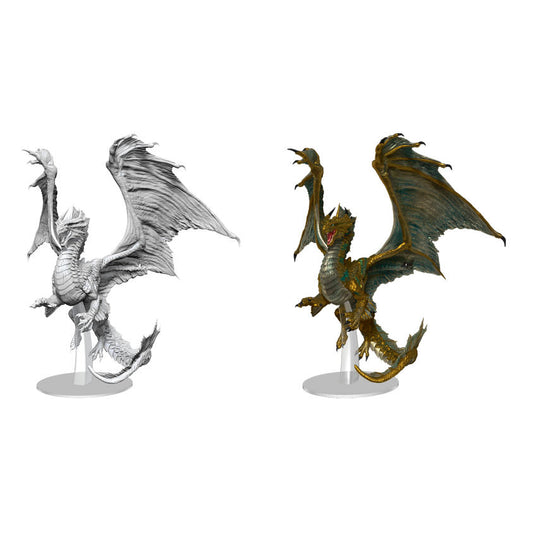 Dungeons & Dragon D&D Fantasy Miniatures Adult Bronze Dragon WZK90565