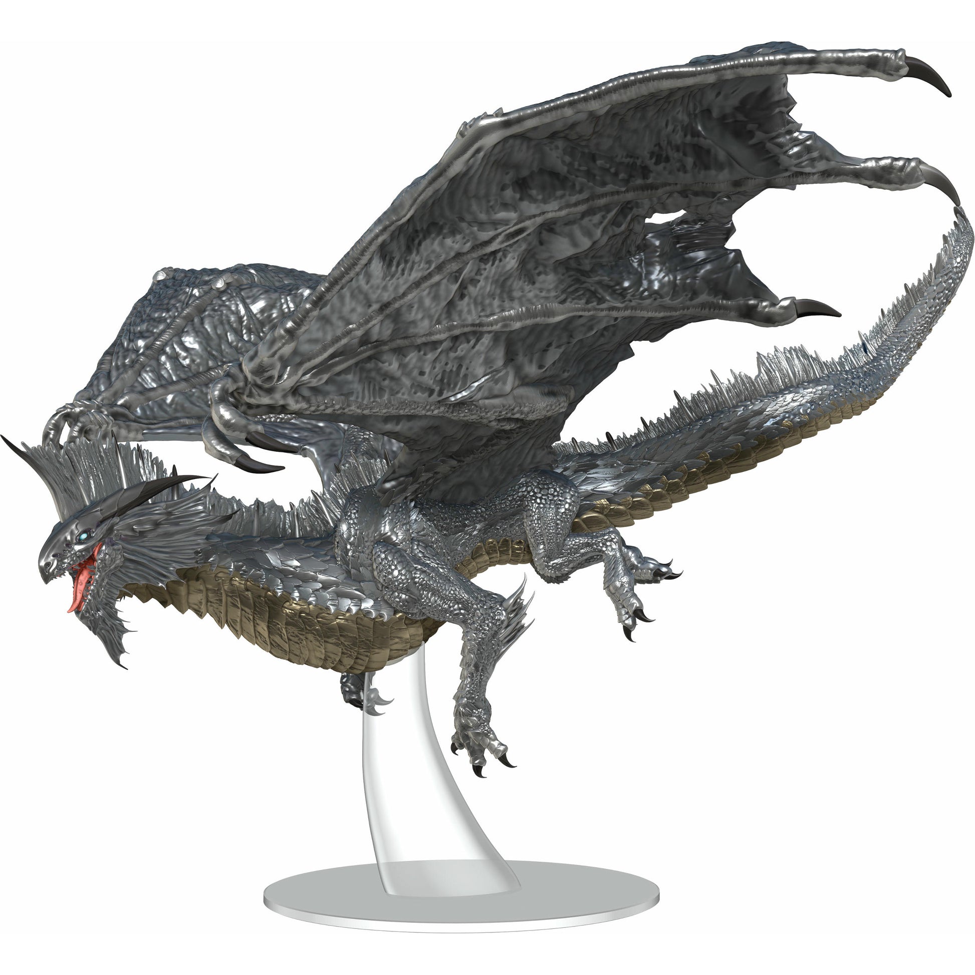 Image of Dungeons &amp; Dragons: Nolzur's Marvelous Unpainted Miniatures - Adult Silver Dragon