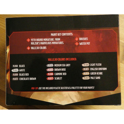 Image of Dungeons & Dragons Nolzur's Miniatures Yeth Hound Paint Kit WZK90570
