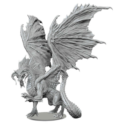 Image of Dungeons & Dragon D&D Fantasy Miniatures Adult Black Dragon WZK90577