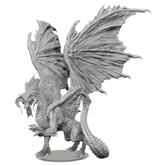 Image of Dungeons & Dragon D&D Fantasy Miniatures Adult Black Dragon WZK90577