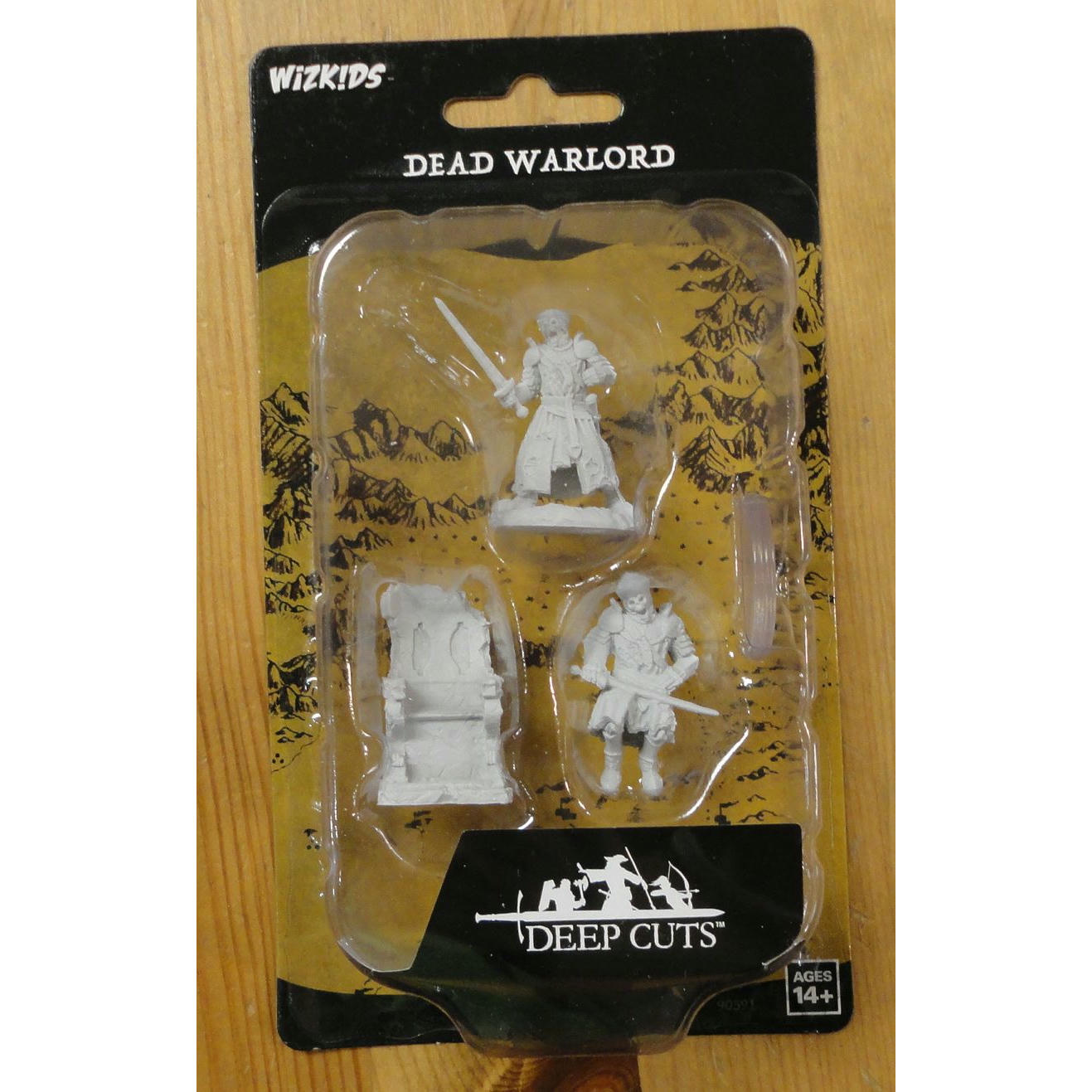 Image of Dungeons & Dragon D&D Deep Cuts Miniatures Dead Warlord WZK90591