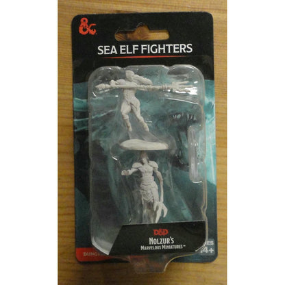 Image of Dungeons & Dragon D&D Nolzur's Miniatures Sea Elf Fighters (2pcs) WZK90613