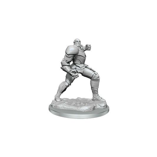Image of Critical Role Platinum Golem Unpainted Fantasty Miniature Wizkids WZK90630