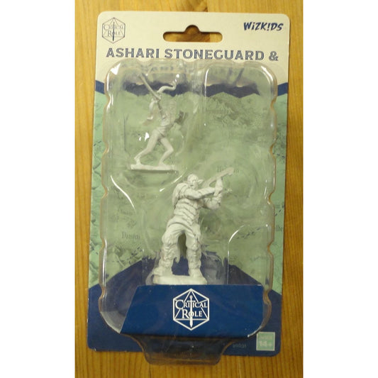 Image of Critical Role Ashari Stoneguard/Skydancer Unpainted Fantasty Miniatures Wizkids