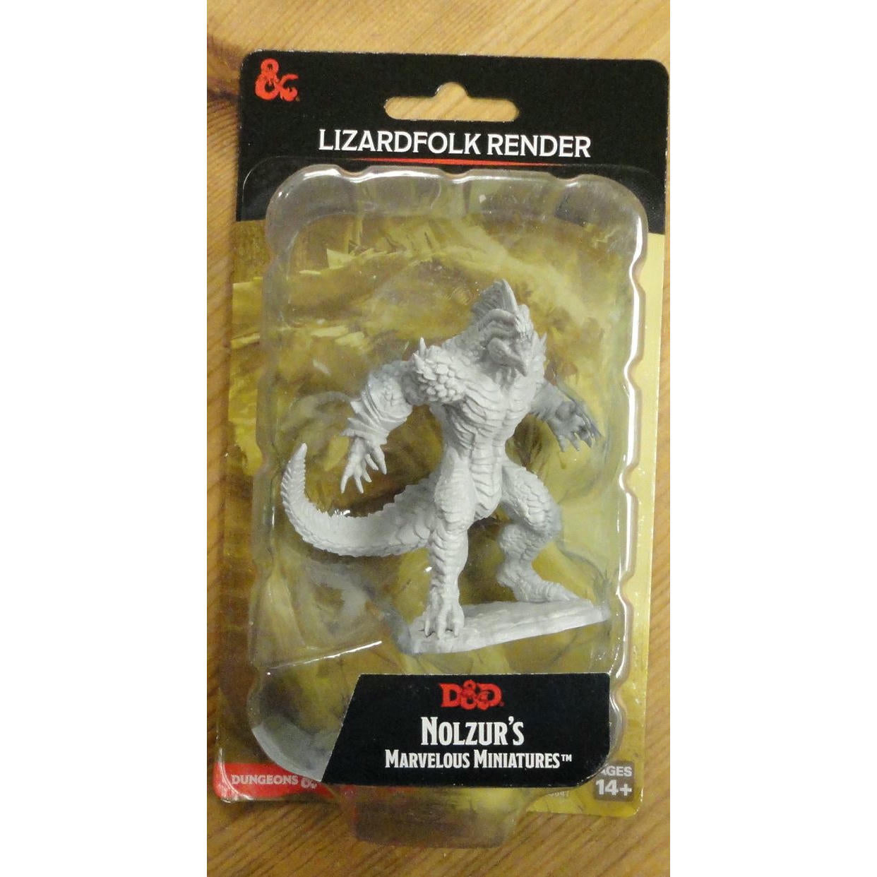 Image of Dungeons & Dragon D&D Nolzur's Miniatures Lizardfolk Render WZK90647