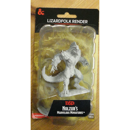 Image of Dungeons & Dragon D&D Nolzur's Miniatures Lizardfolk Render WZK90647