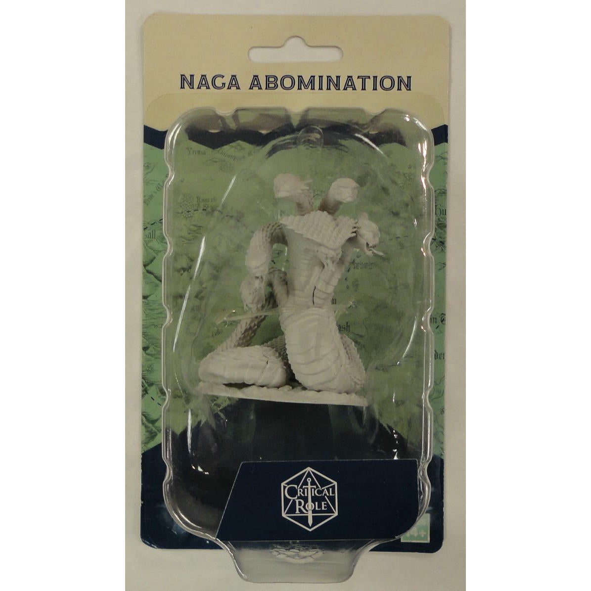 Image of Critical Role Naga Abomination Unpainted Fantasty Miniatures Wizkids WZK90661