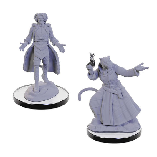 Critical Role Lucien Tavelle & Cree Deeproot Unpainted Fantasy Miniatures
