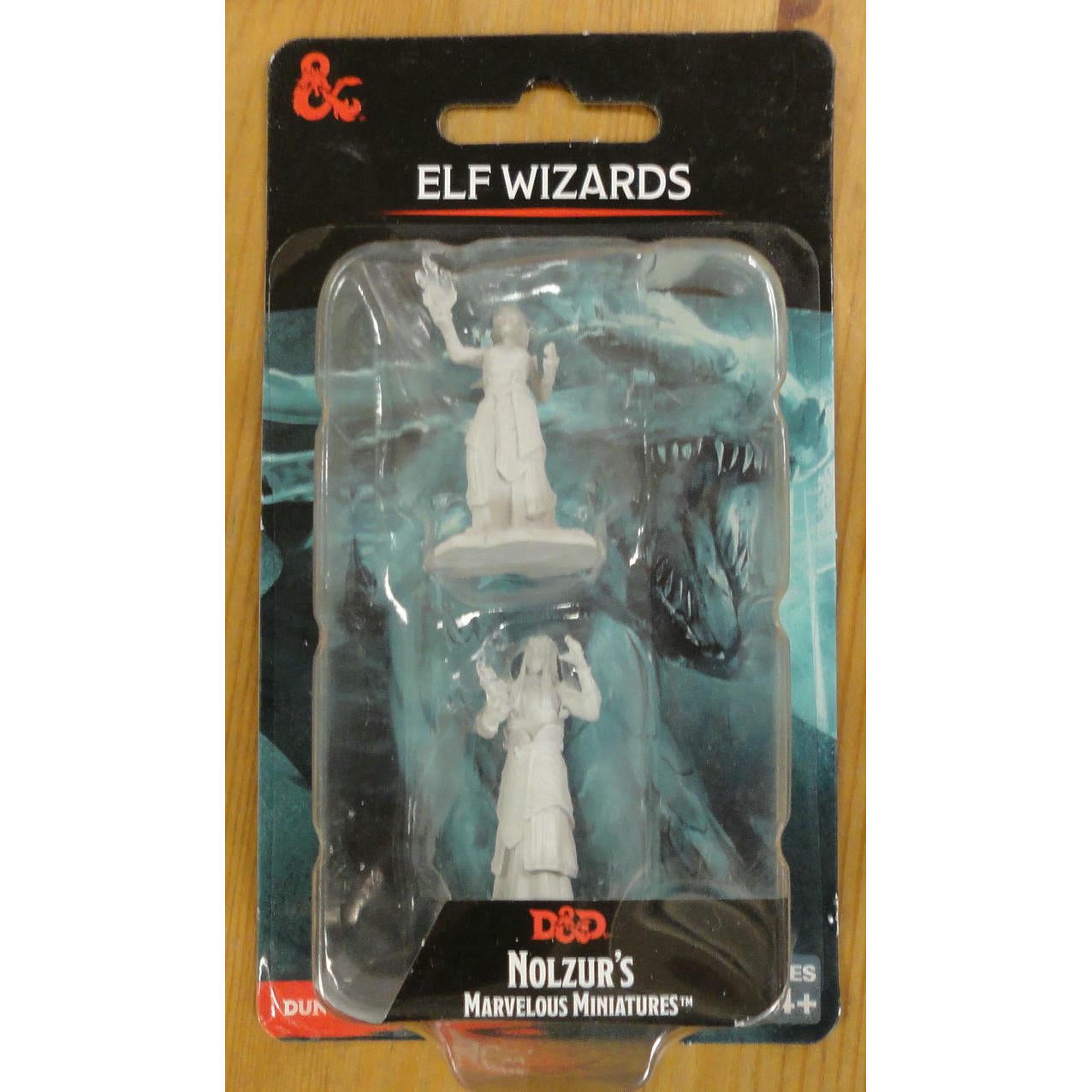 Image of Dungeons & Dragon D&D Nolzur's Miniatures Male/Female Elf Wizards WZK90672