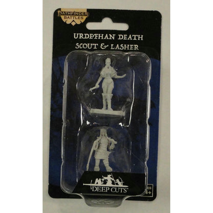 Image of Pathfinder Battles Deep Cuts Fantasy Miniatures Urdefhan Lasher & Death Scout 