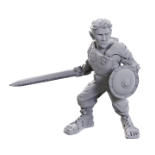 Critical Role Unpainted Miniatures: W23 Orym, of the Air Ashari & Fresh Cut Grass