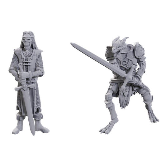 D&D Unpainted  Limited Edition 50th Anniversary Skeleton Knights