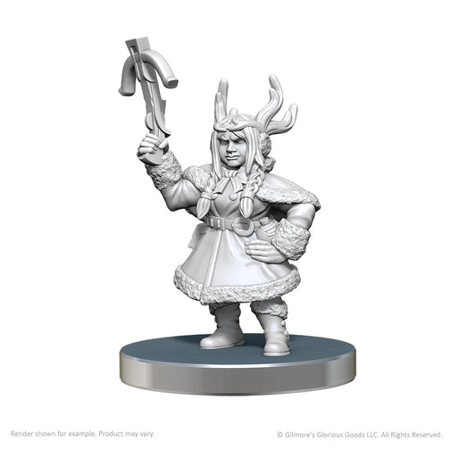 Critical Role Unpainted Miniatures: W26 Veth Brenatto & Nott the Brave
