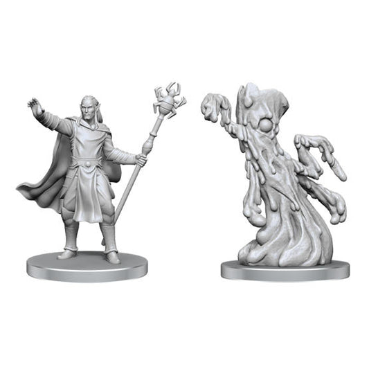 D&D Miniatures - W28 Drow Mage & Yochlol